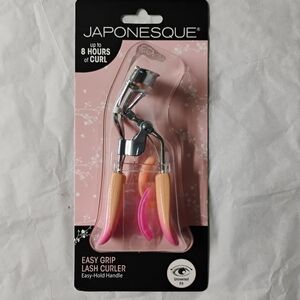 Japonesque Easy Grip Lash Curler in Peach and Pink
